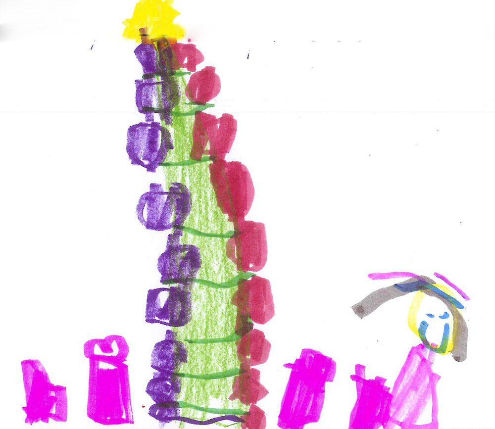 Kids' drawings, letters to Santa celebrate the season
